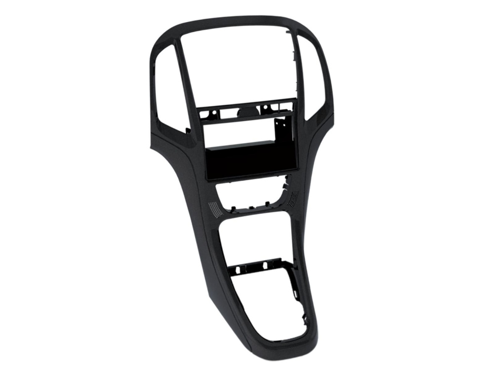 Monteringsramme 2-DIN Opel Astra J, perlesvart