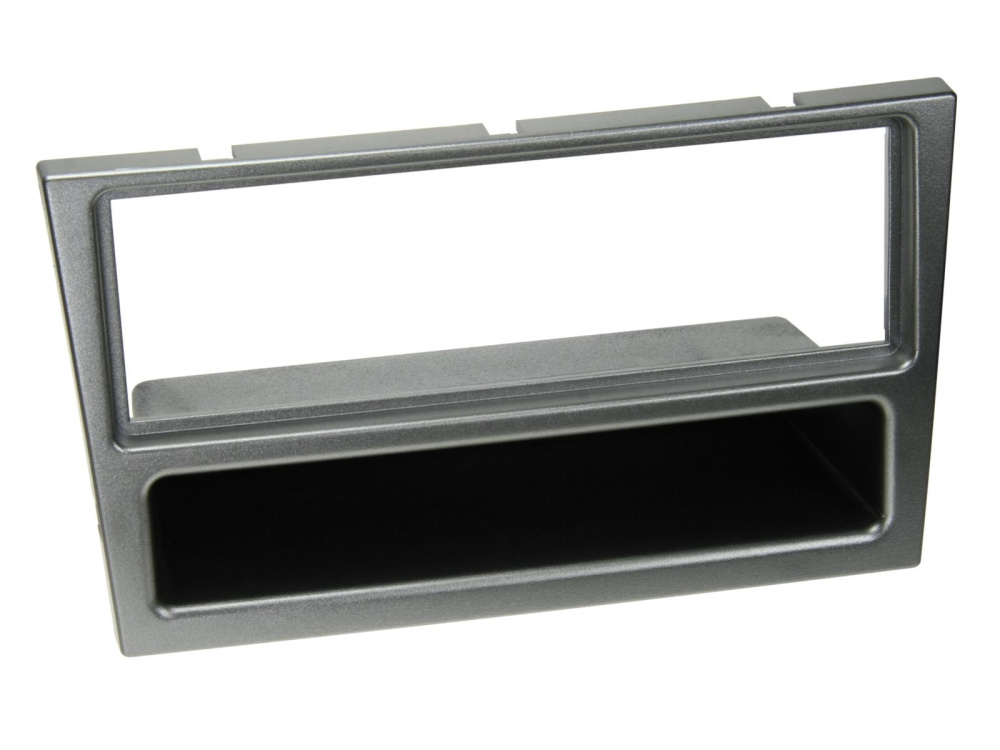 Monteringsramme 1-DIN med oppbevaringsrom Opel Corsa C, aluminium