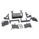 Monteringsramme 1-DIN med oppbevaringsrom Toyota Monteringsramme 1-DIN med oppbevaringsrom Toyota