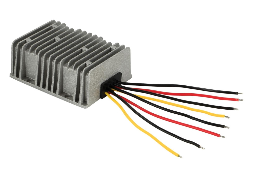 Spenningsomformer 24V til 12V, maks 10A