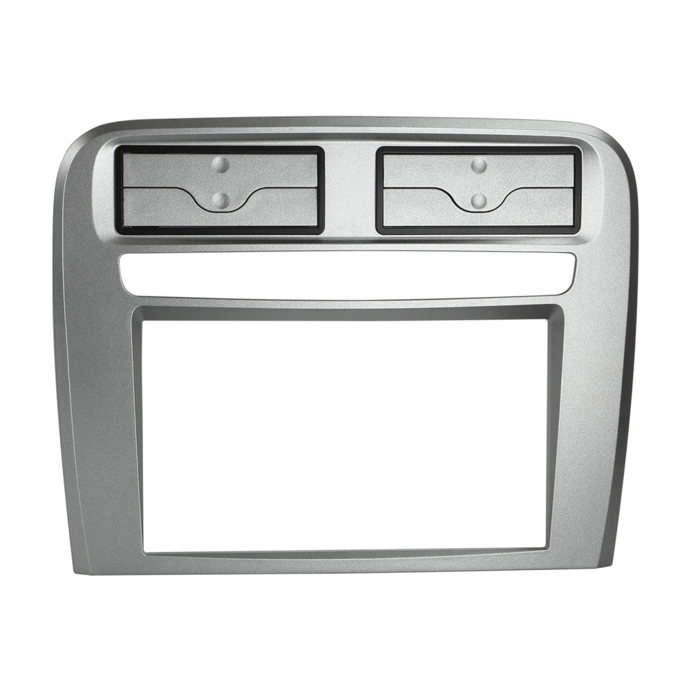 Monteringsramme 2-DIN Fiat Grande Punto, antrasitt