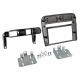 Monteringsramme 2-DIN Fiat Grande Punto, svart Monteringsramme 2-DIN Fiat Grande Punto, svart