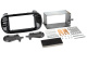 Monteringsramme 2-DIN Fiat 500, piano svart Monteringsramme 2-DIN Fiat 500, piano svart