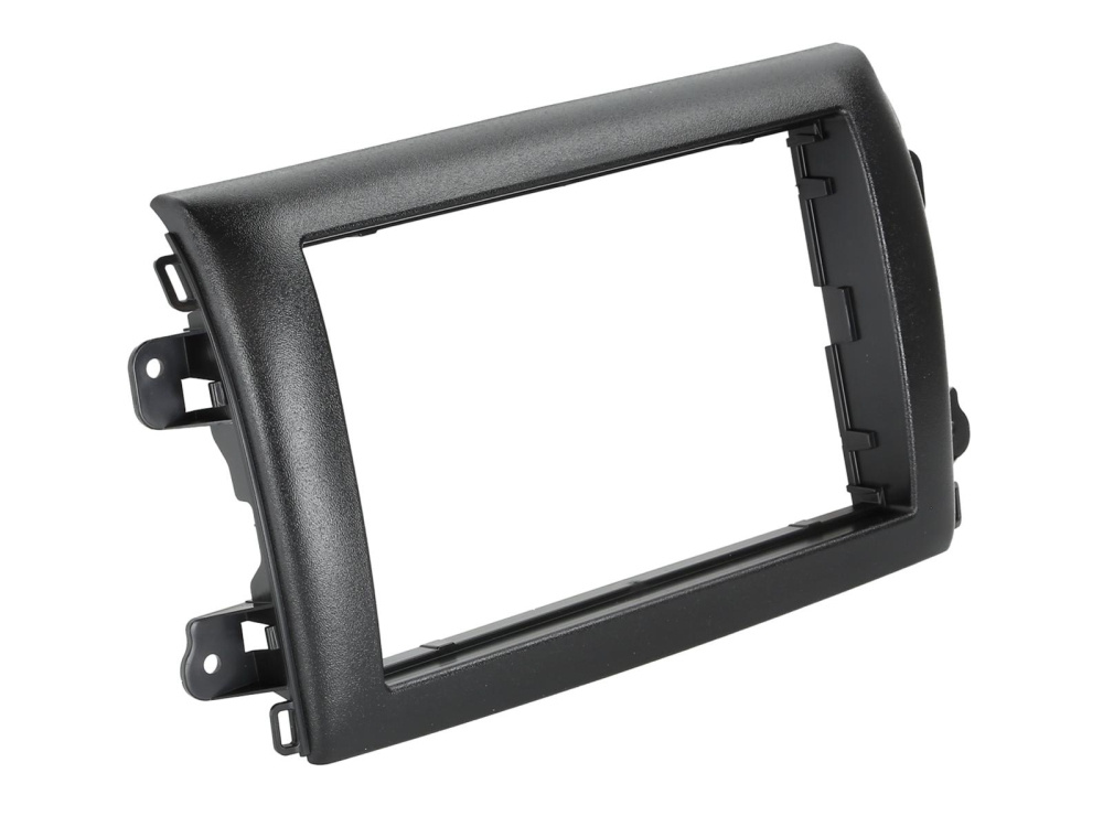 Monteringsramme 2-DIN Citroen/Fiat/Opel svart