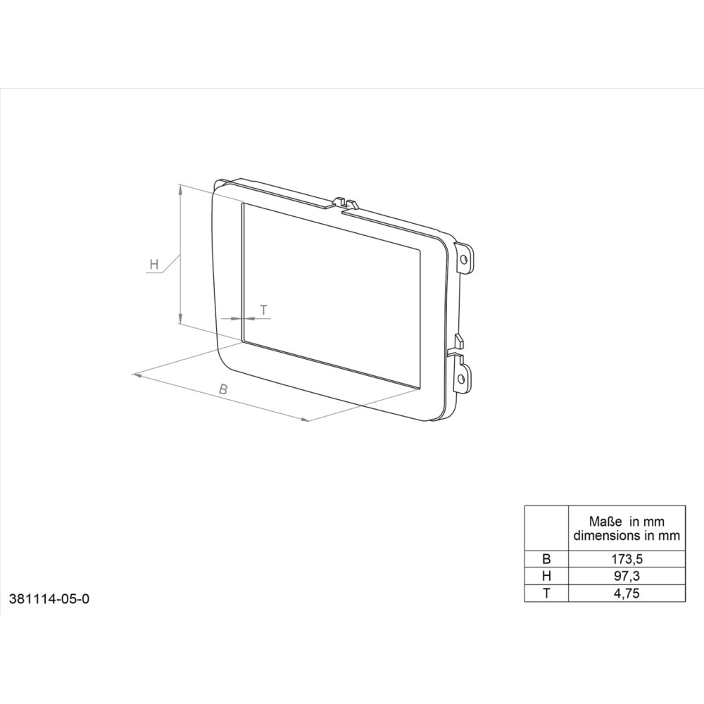 ACV Monteringsramme 2-DIN til Ford F150 2009-2014 uten nav