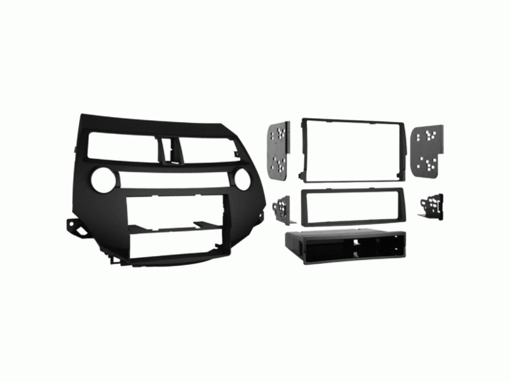 Monteringsramme 2-DIN med oppbevaringsrom Honda Accord/Crosstour