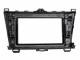 Monteringsramme 2-DIN Mazda 6, sølv/svart Monteringsramme 2-DIN Mazda 6, sølv/svart