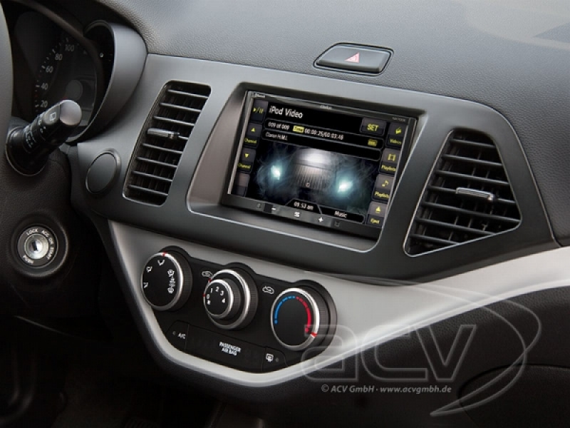 Stereoram 2-din Kia Picanto 11-