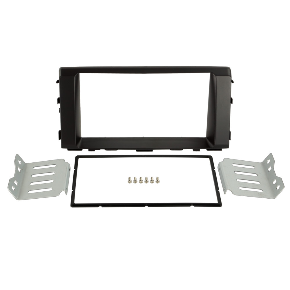 Monteringsramme 2-DIN Kia Rio svart