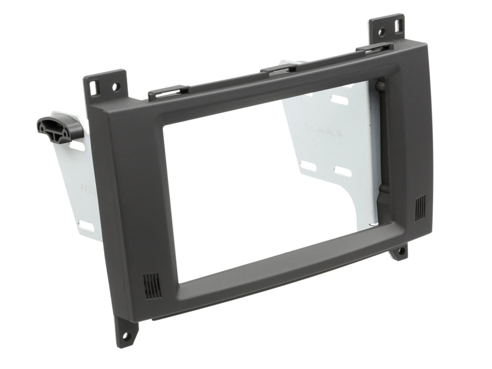Monteringsramme 2-DIN Mercedes gummi ytbehandling