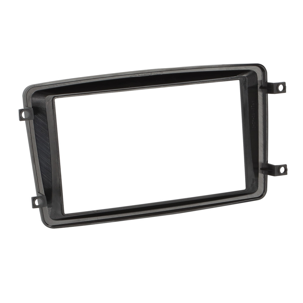Monteringsramme 2-DIN Mercedes, svart