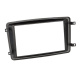 Monteringsramme 2-DIN Mercedes, svart Monteringsramme 2-DIN Mercedes, svart