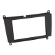 Monteringsramme 2-DIN med oppbevaringsrom, Mercedes CLK W209 Monteringsramme 2-DIN med oppbevaringsrom, Mercedes CLK W209