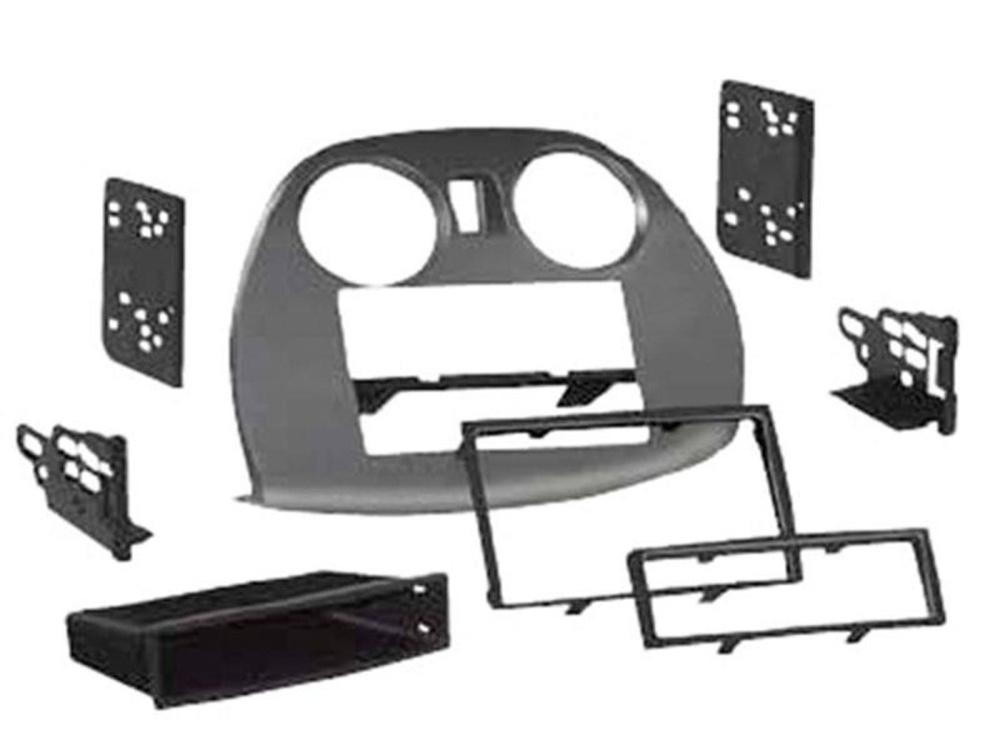 Monteringsramme 2-DIN med oppbevaringsrom Mitsubishi Eclipse