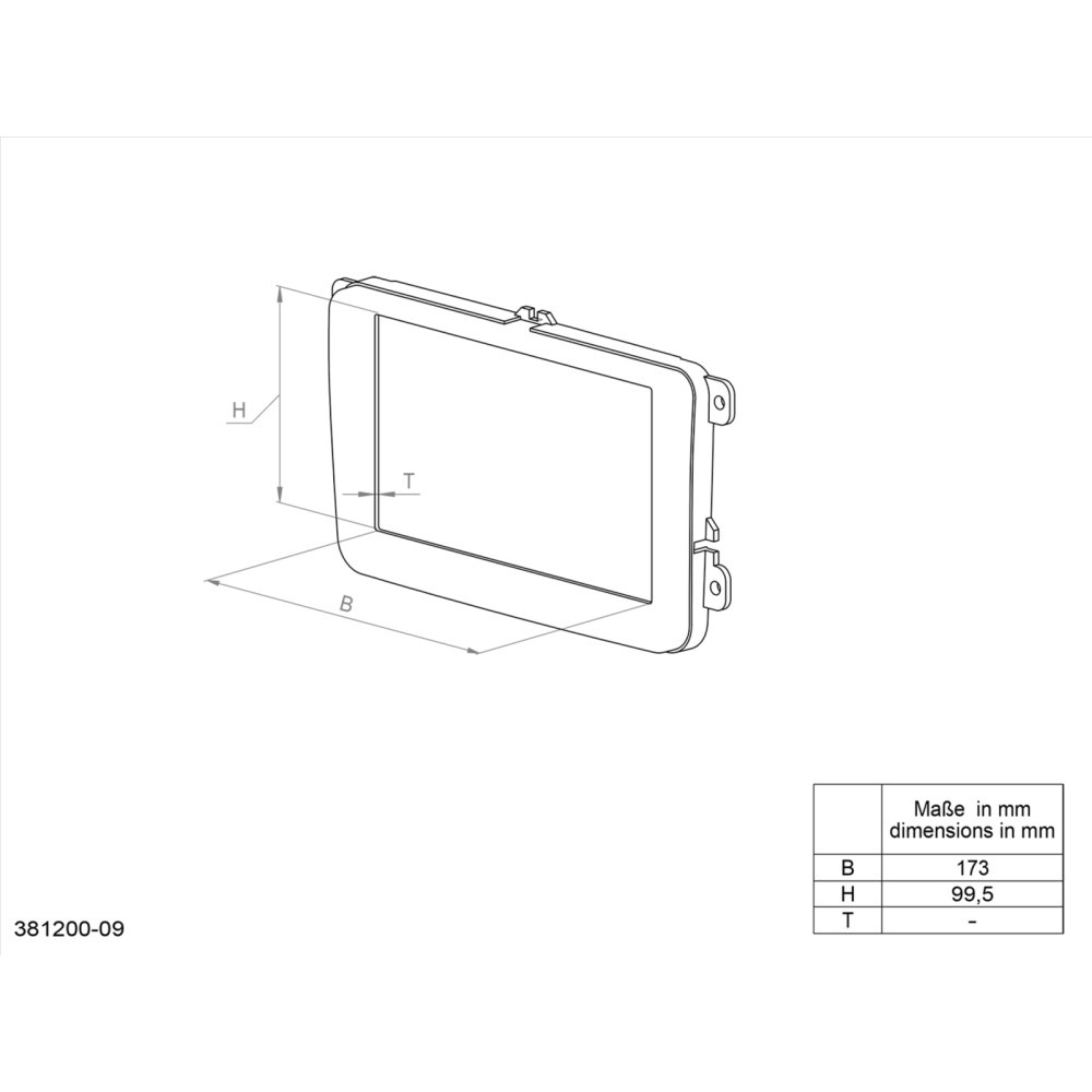 ACV Monteringsram 2-DIN Mitsubishi Pajero
