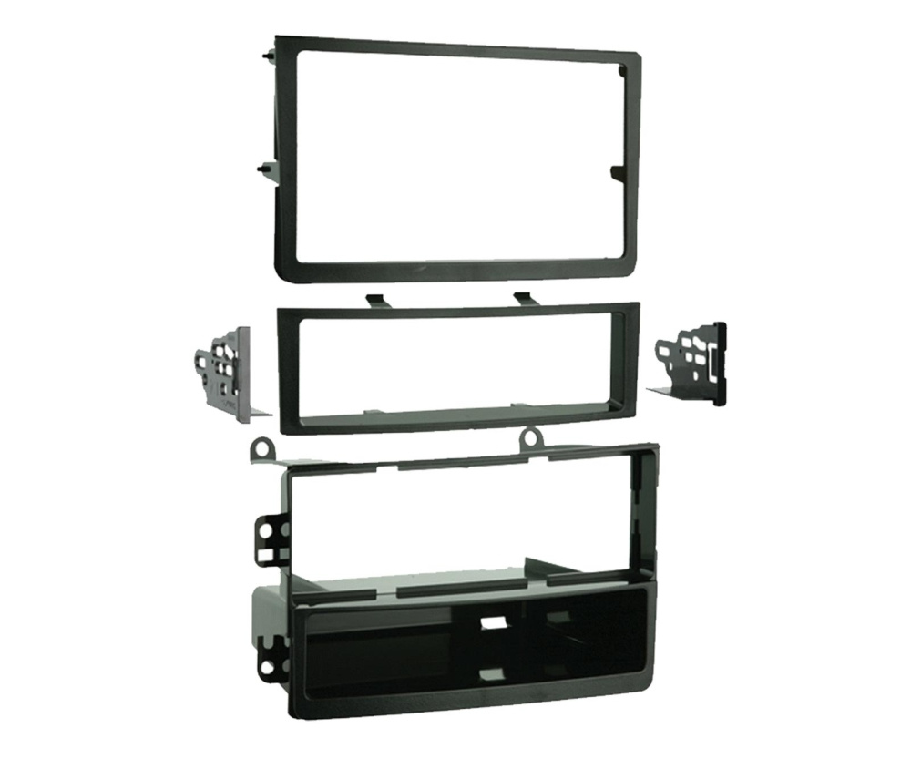 Monteringsramme 2-DIN med oppbevaringsrom, Nissan 350Z 2006-2009