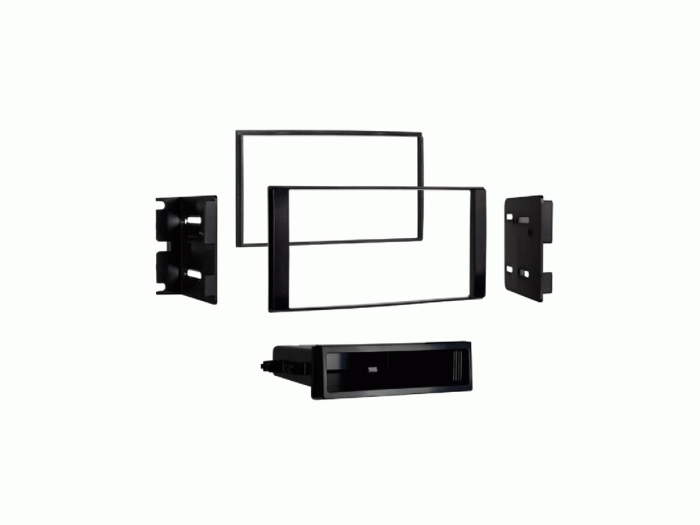 Monteringsramme 2-DIN med oppbevaringsrom, Nissan NV200/Chevrolet Express