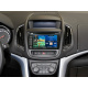 Monteringsramme 2-DIN Opel Zafira Tourer, jet svart Monteringsramme 2-DIN Opel Zafira Tourer, jet svart