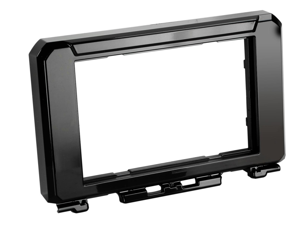Monteringsramme 2-DIN Suzuki Jimny, piano svart