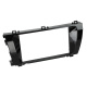 Monteringsramme 2-DIN Toyota Corolla, svart Monteringsramme 2-DIN Toyota Corolla, svart