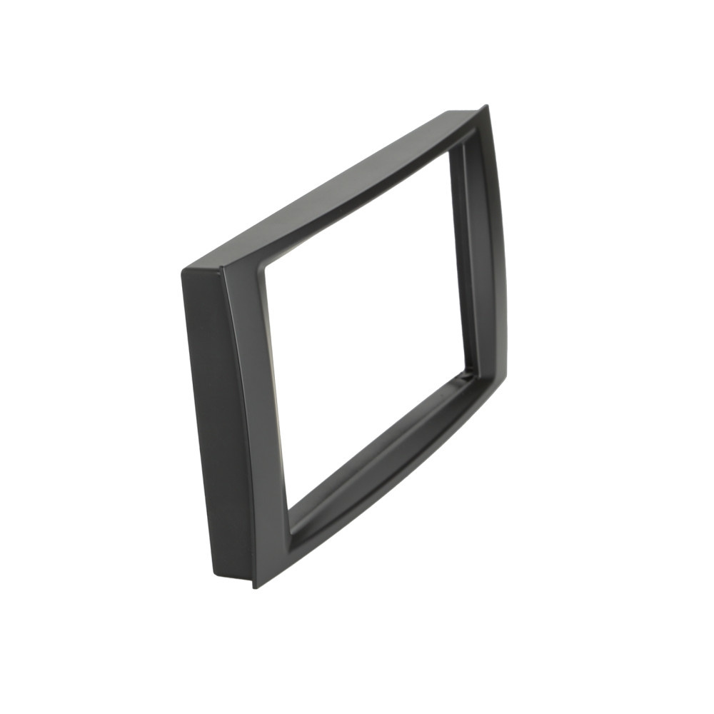 Monteringsramme 2-DIN VW T5/Touareg, svart