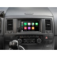 Monteringsramme 2-DIN VW T5/Touareg, svart Monteringsramme 2-DIN VW T5/Touareg, svart