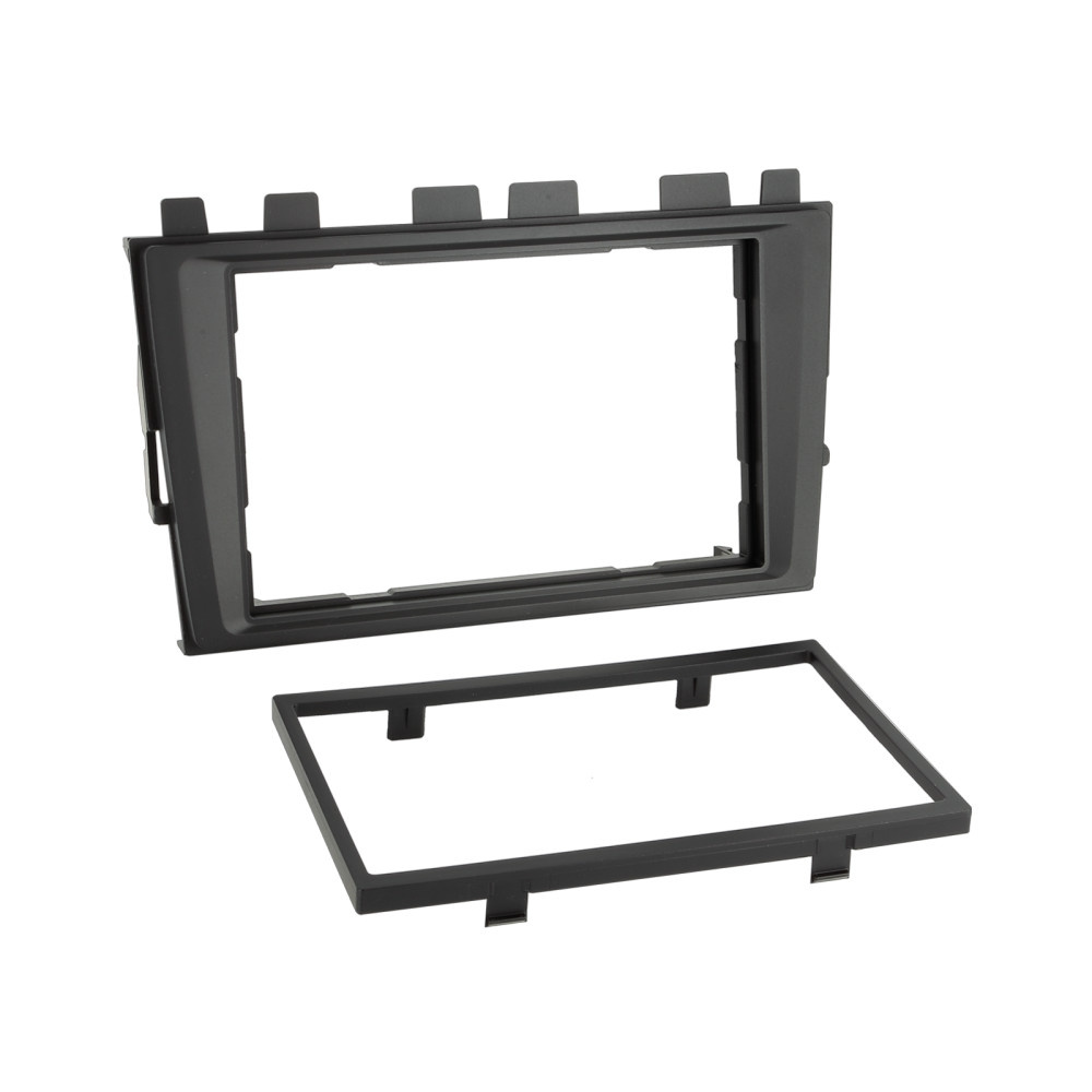 Monteringsramme 2-DIN VW Polo/T6.1, svart