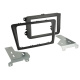 Monteringsramme 2-DIN Skoda Rapid, svart Monteringsramme 2-DIN Skoda Rapid, svart