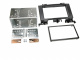 Monteringsramme 2-DIN Mercedes/VW gummiyta Monteringsramme 2-DIN Mercedes/VW gummiyta