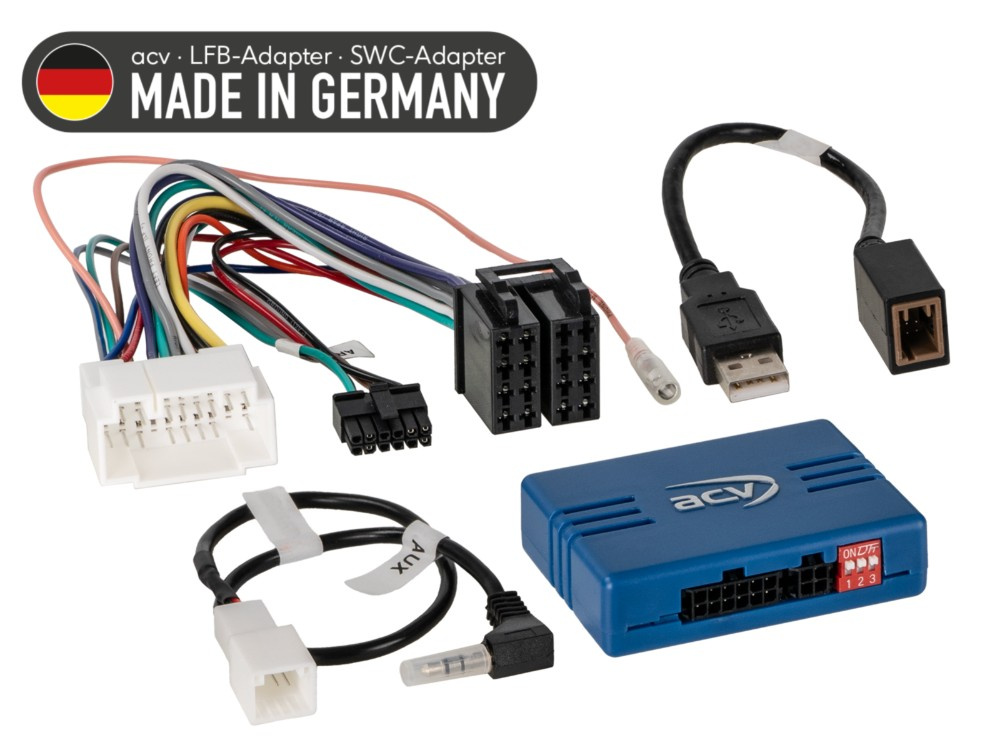 Rattstyringskabling Suzuki 20-pin USB/AUX