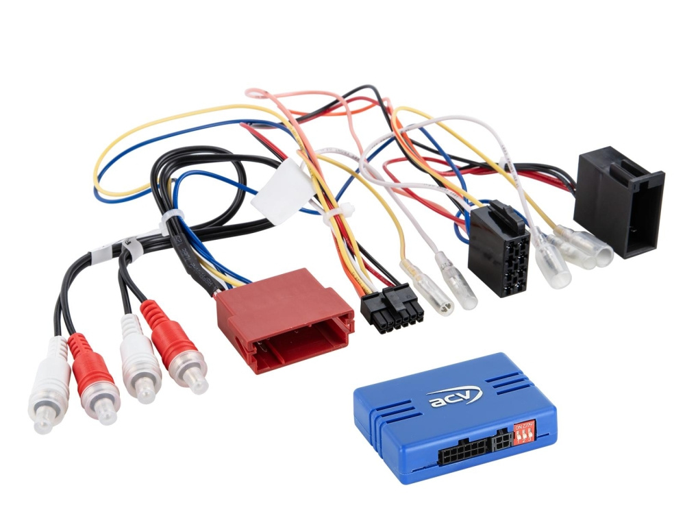 SWC Audi A3/A3/A4/A6/TT ISO/Mini ISO Amp >RCA