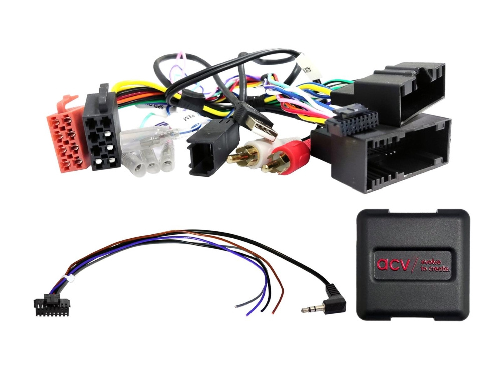 Rattstyringskabel Ford 24-pin USB/AUX