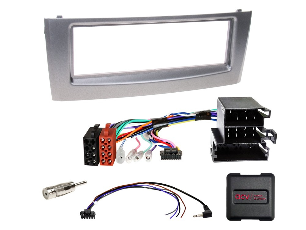 1-DIN Kit Fiat Grande Punto/Linea antrasitt