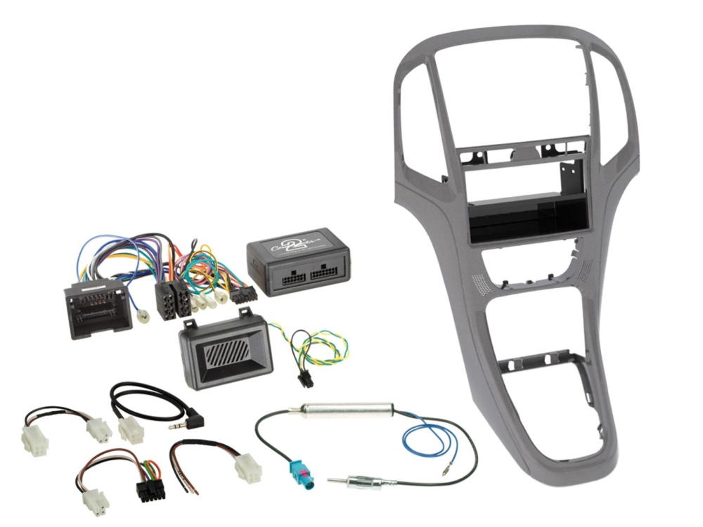 2-DIN Kit med oppbevaringsrom Opel Astra J 2009-2018