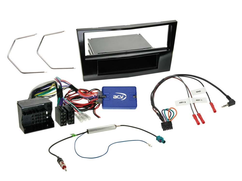 1-DIN Kit med oppbevaringsrom Opel Corsa D