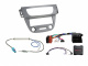 1-DIN Installationssett Renault Megane/Fluence grå 1-DIN Installationssett Renault Megane/Fluence grå