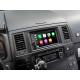 ACV Installasjonssett 1/2-DIN med oppbevaringsrom, VW T5/Touareg ACV Installasjonssett 1/2-DIN med oppbevaringsrom, VW T5/Touareg