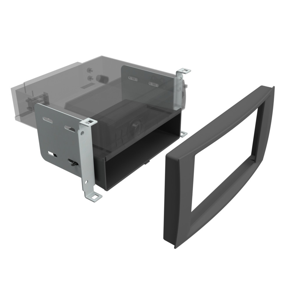 ACV Installasjonssett 1/2-DIN med oppbevaringsrom, VW T5/Touareg