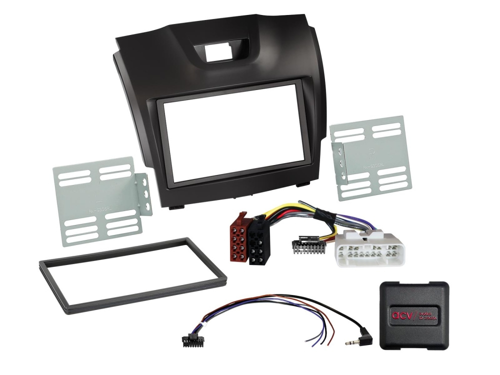 ACV Installasjonssett 2-DIN Chevrolet/Isuzu, Rattkontroll