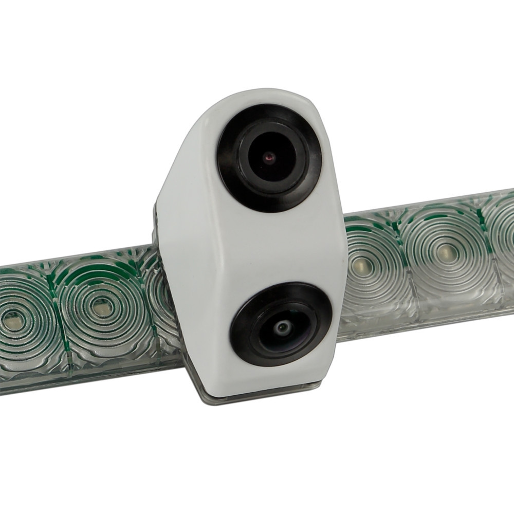 Hella bakkamera med bremselys, hvit