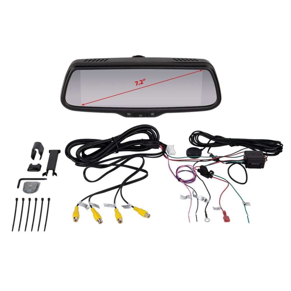 Ryggekamera og monitor Kit Mercedes/Renault