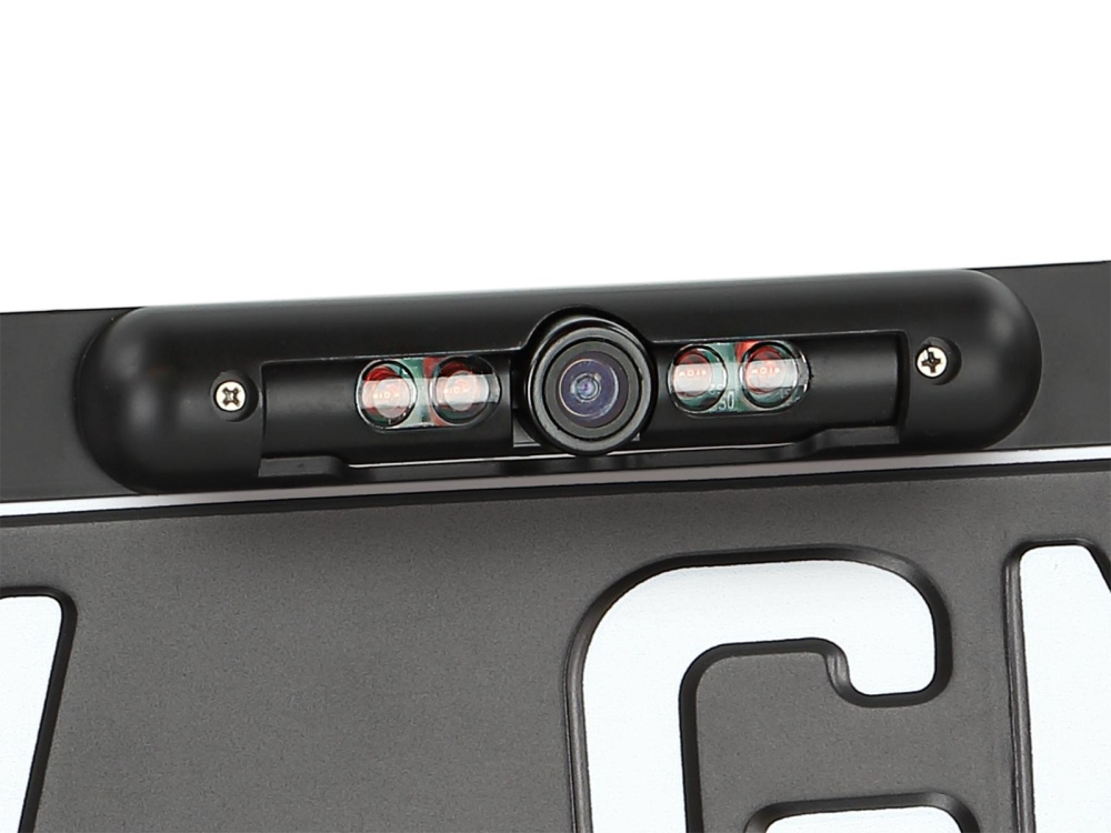 ACV Bakovervendt kamera med nummerskiltplateholder