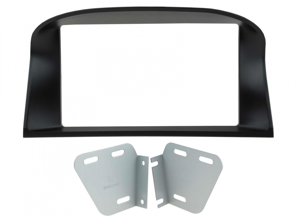 Monteringsram dubbel-din Volvo V70/XC70/ 2012-2016