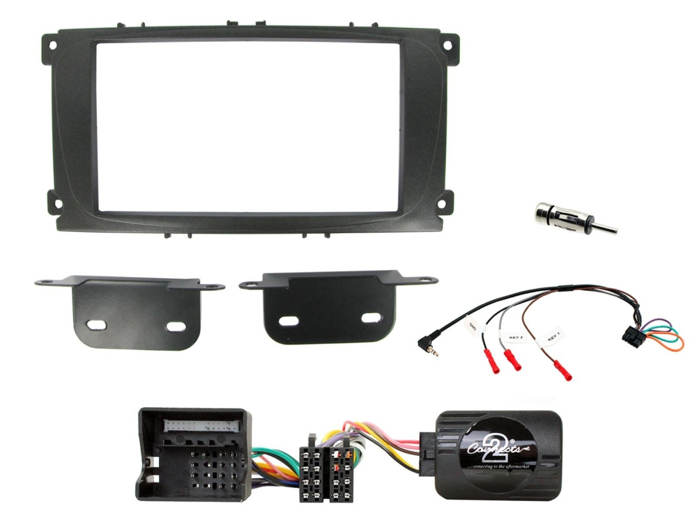 Installationskit Ford Focus/Mondeo 2007> Svart