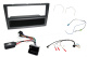Installationskit Opel, CAN-Bus, singel-din, Svart Installationskit Opel, CAN-Bus, singel-din, Svart