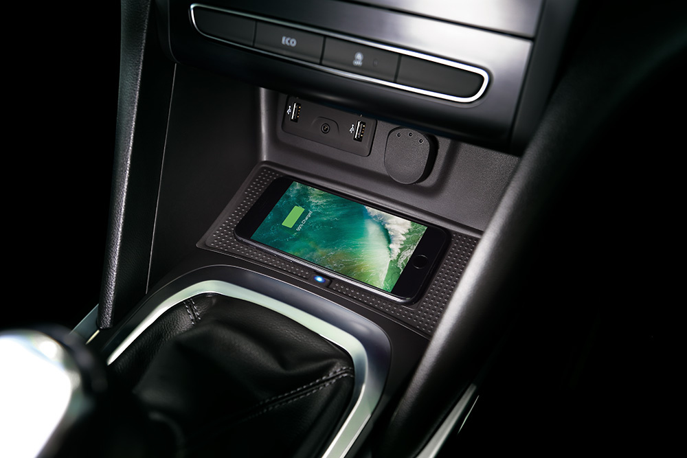 Qi-laddare för Renault Megane (IV) 2016-