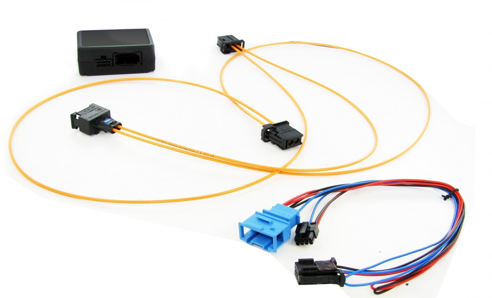 Video In Motion-Kablage Volkswagen Touareg RNS850 10>