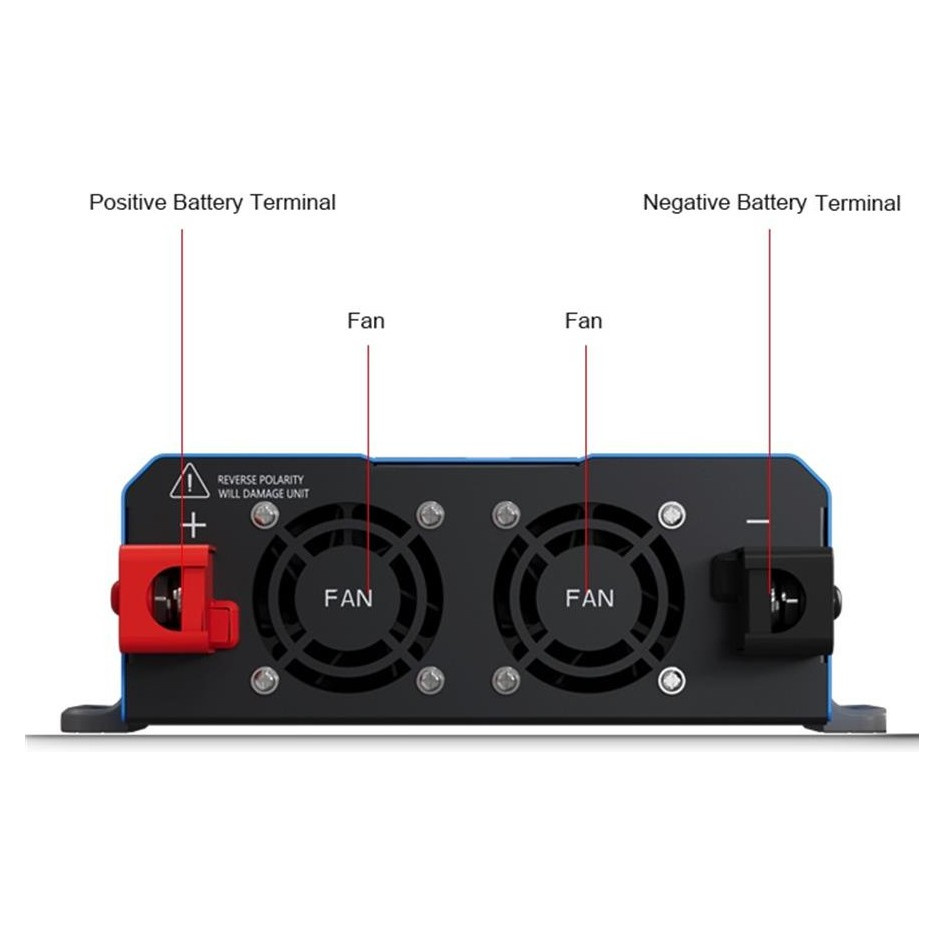 SONO Power IPPS3000-24, 24V til 230V inverter på 3000W