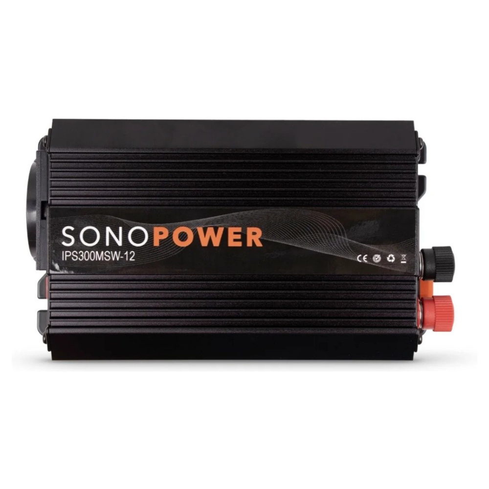 SONO Power IPS300MSW-12, 12V til 230V inverter på 300W