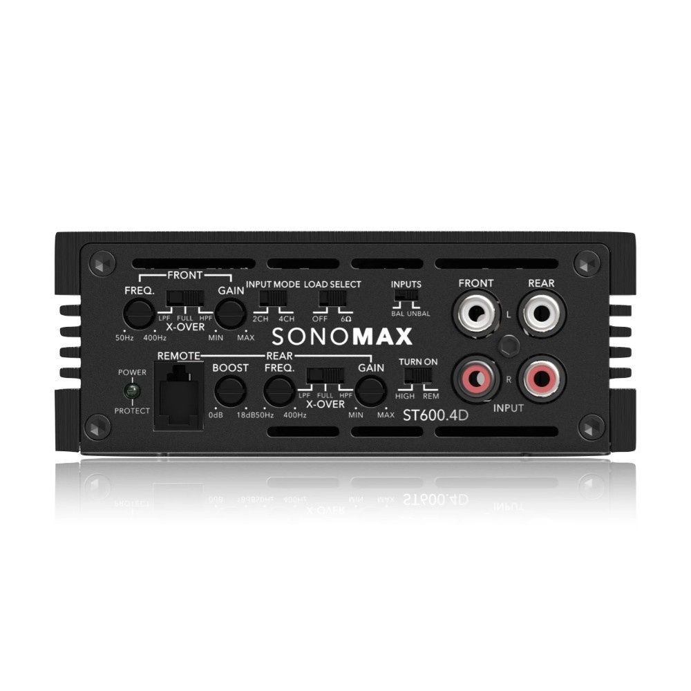 SONO Max MA600.4-24V, 4-kanals 24V-forsterker